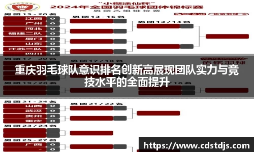 重庆羽毛球队意识排名创新高展现团队实力与竞技水平的全面提升